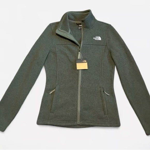 Woman's North Face Magy Sweater fleece full zip jacket NWOT - Picture 4 of 4